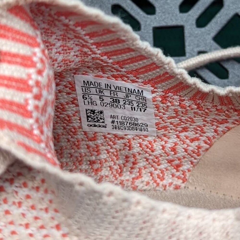 Adidas NMD R1 women's  - color pink ash, size 6.5 - Picture 5 of 6